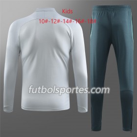 Chelsea Niño Sudadera de Entrenamiento Trajes Gris Blanco 2018/2019